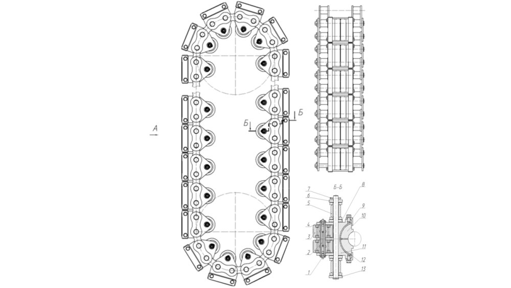 RGM 127.60000 ПС - Цепь роликовая